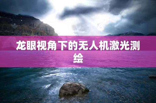 龙眼视角下的无人机激光测绘