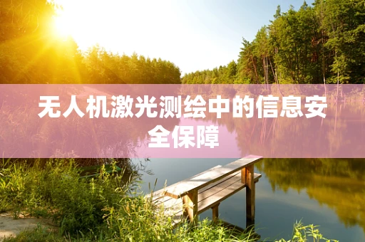 无人机激光测绘中的信息安全保障