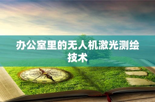 办公室里的无人机激光测绘技术