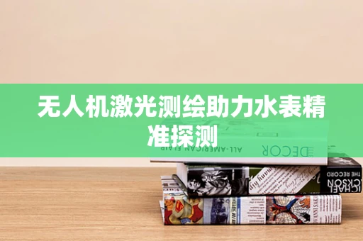 无人机激光测绘助力水表精准探测