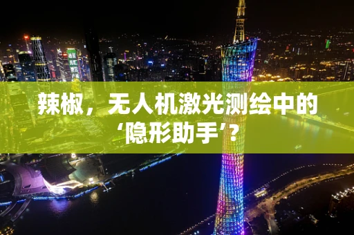 辣椒，无人机激光测绘中的‘隐形助手’？