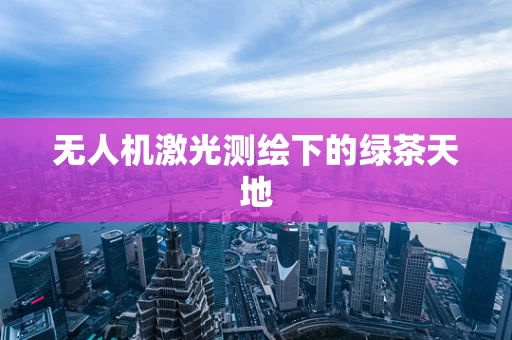 无人机激光测绘下的绿茶天地